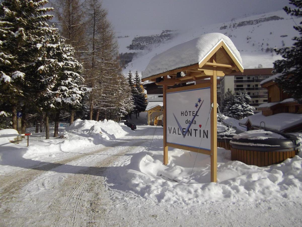 Hotel Valentin Pied Des Pistes لو دوز آلب المظهر الخارجي الصورة