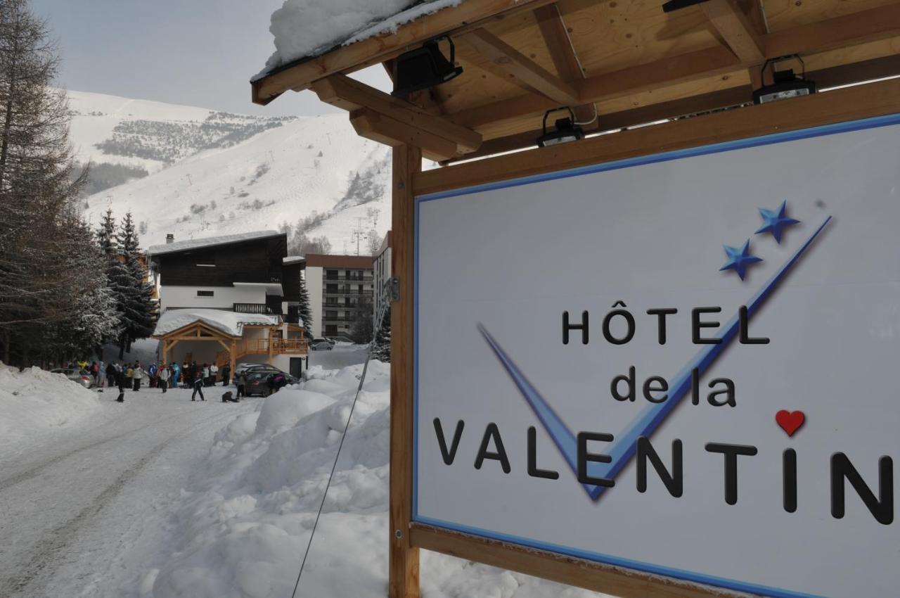 Hotel Valentin Pied Des Pistes لو دوز آلب المظهر الخارجي الصورة