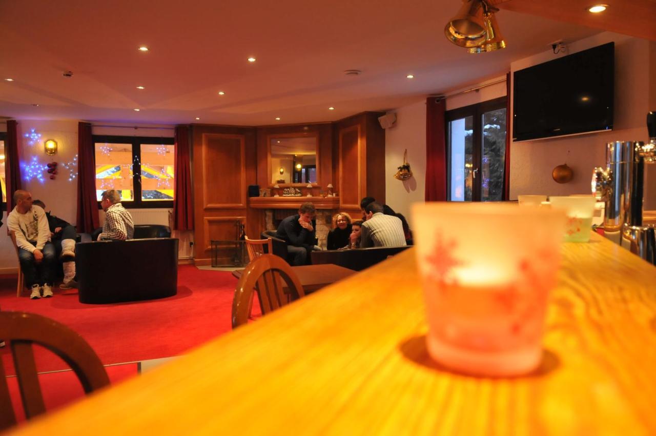 Hotel Valentin Pied Des Pistes لو دوز آلب المظهر الخارجي الصورة