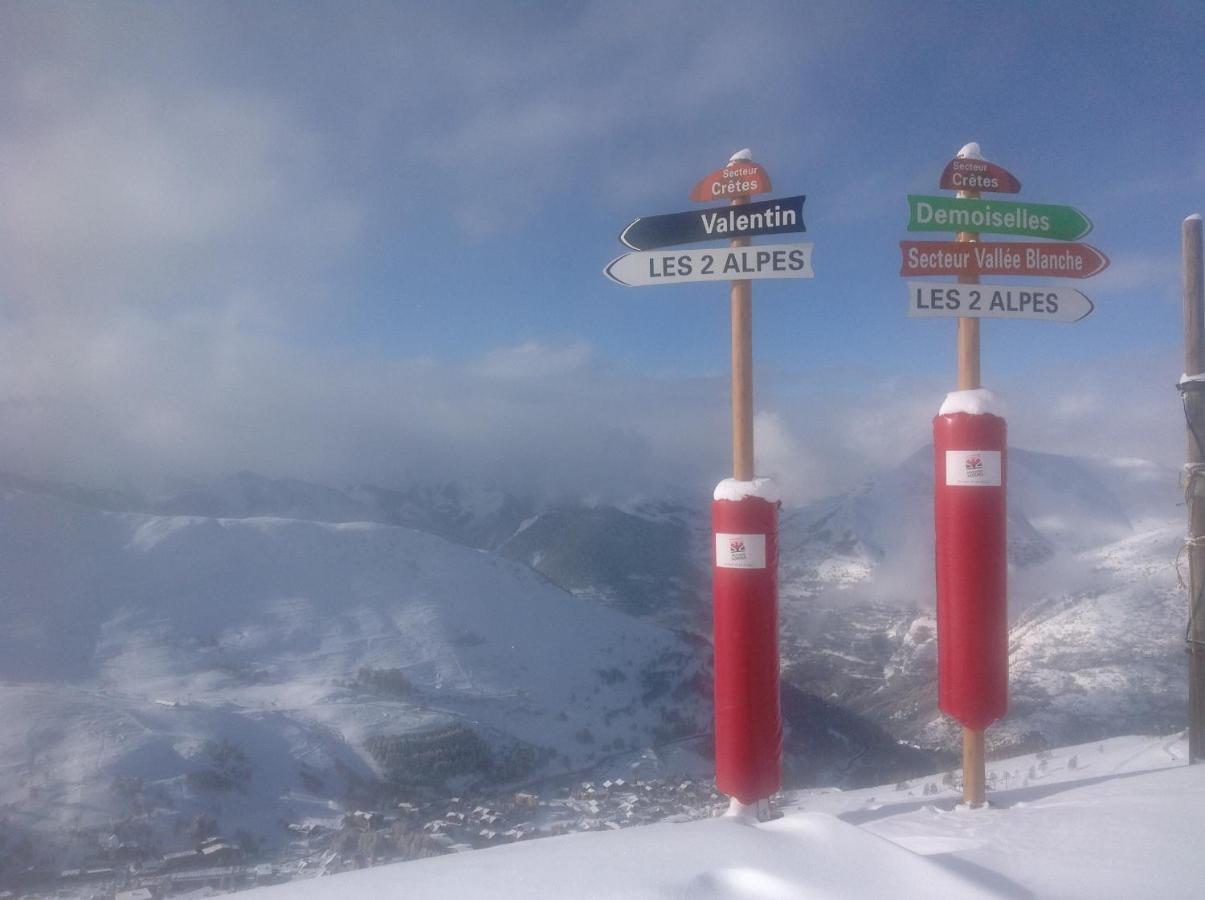 Hotel Valentin Pied Des Pistes لو دوز آلب المظهر الخارجي الصورة