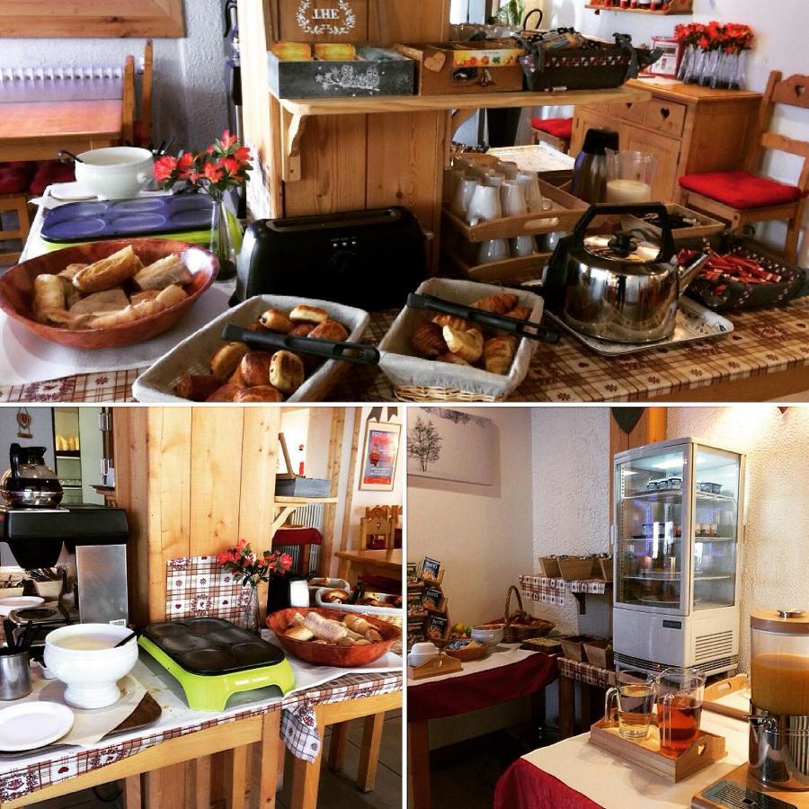 Hotel Valentin Pied Des Pistes لو دوز آلب المظهر الخارجي الصورة